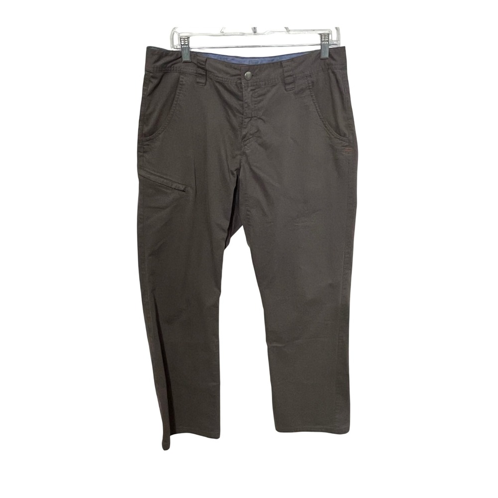 Toad&Co Mission Ridge Pants Mens 32 Brown Organic Cotton Stretch Chino Utility